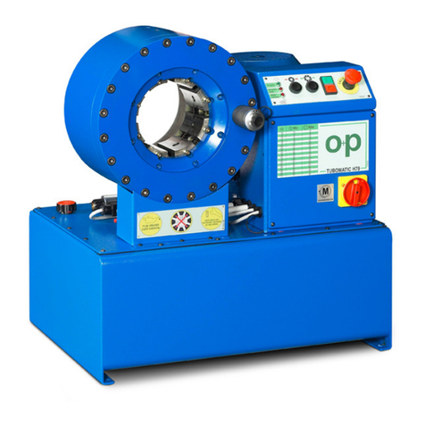 OP TUBOMATIC H79 EL Use and maintenance manual