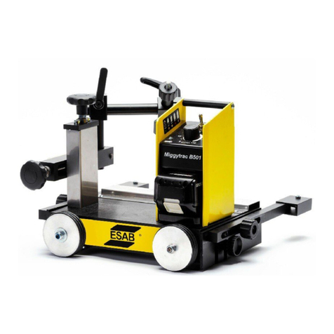 ESAB Miggytrac B501 instruction manual