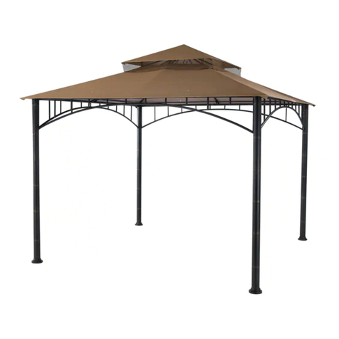 for Living Havana gazebo Assembly manual for Living Havana gazebo Assembly manual