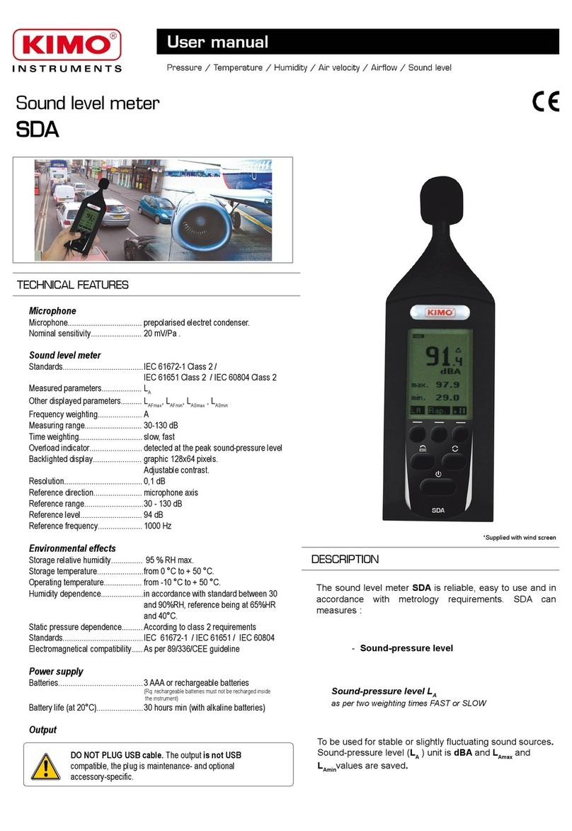Kimo SDA User manual