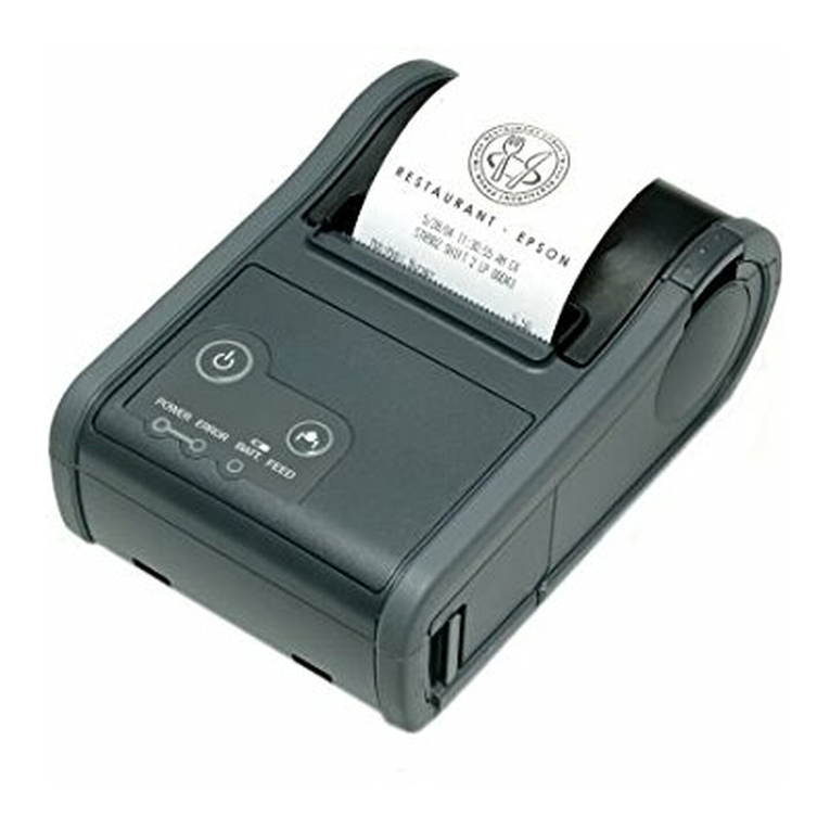 Epson Mobilink TM-P60 User manual
