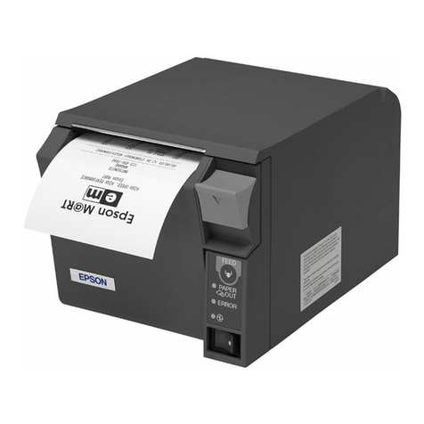 Epson TM-T70 User manual
