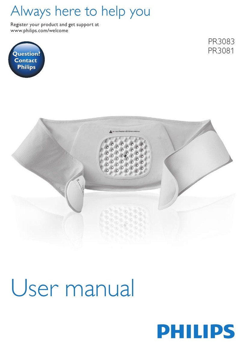 Philips PR3083 User manual Philips PR3083 User manual