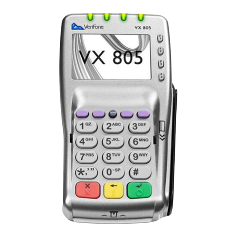 VeriFone VX 805 User manual