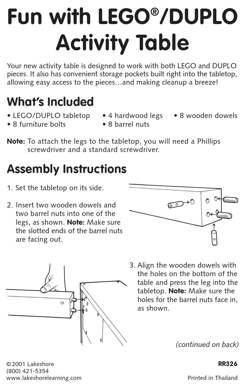 Lake Shore RR326 Assembly instructions Lake Shore RR326 Assembly instructions