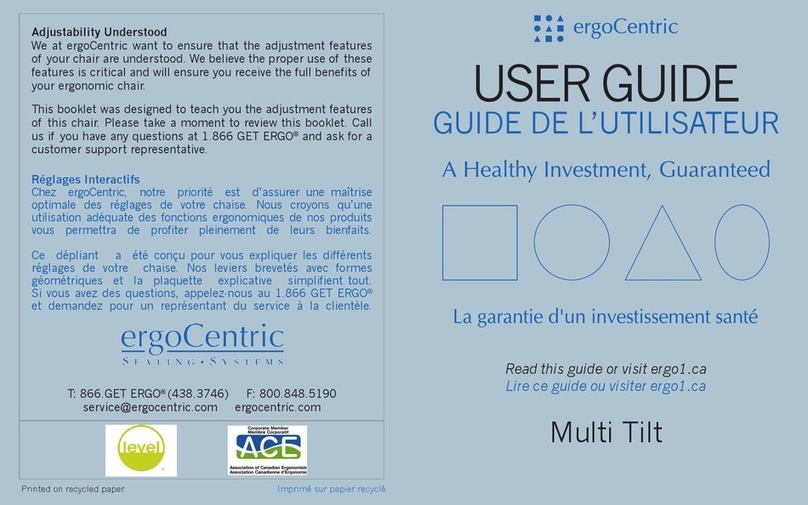 ErgoCentric Multi Tilt user guide