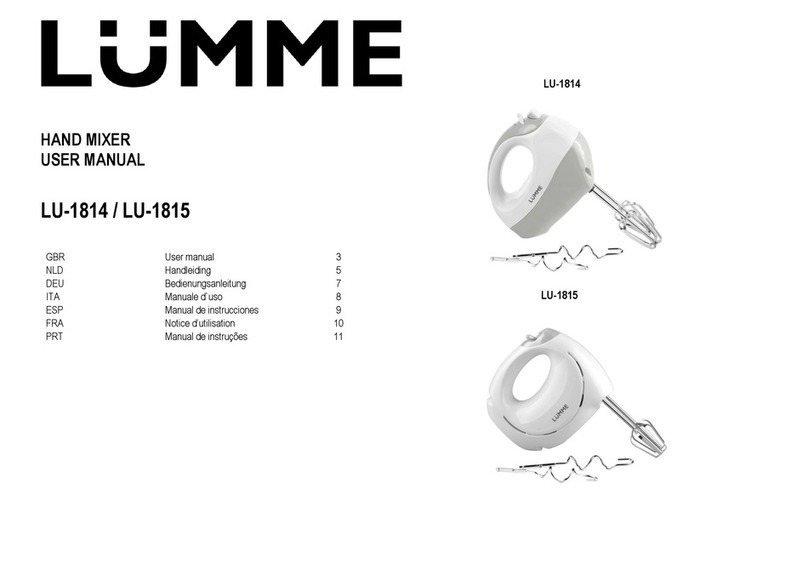 Lumme LU-1814 User manual