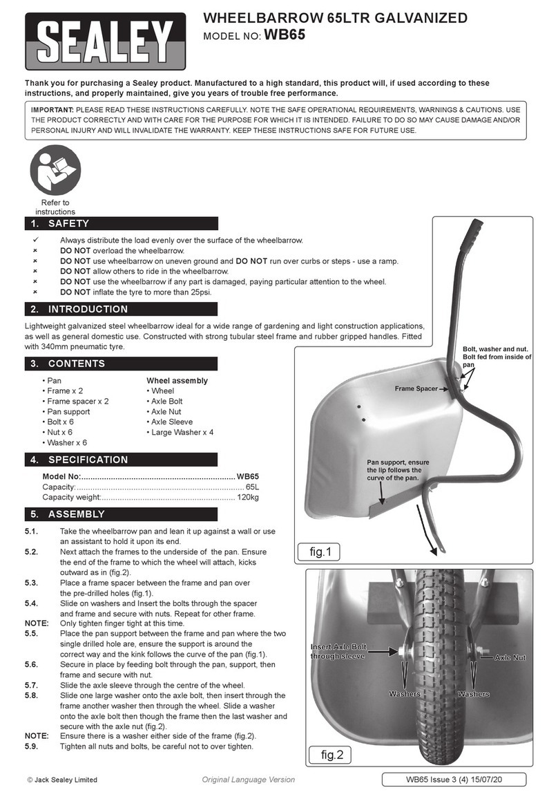 Sealey WB65 User manual