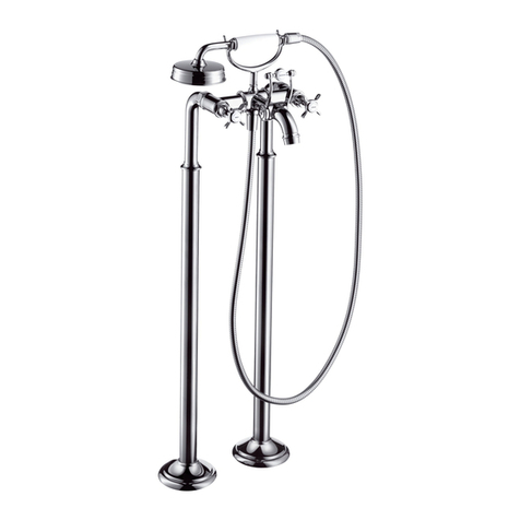 Hans Grohe AXOR Montreux 16547 Series Assembly Hans Grohe AXOR Montreux 16547 Series Assembly