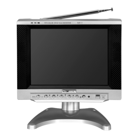 CTC Union Ciatronic CTV 699 LCD DVB-T Instruction manual & guarantee