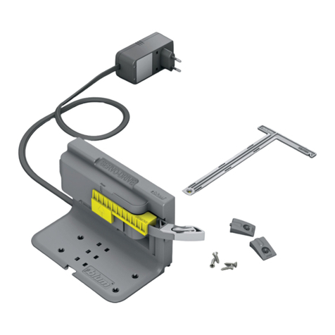 BLUM SERVO-DRIVE uno User manual