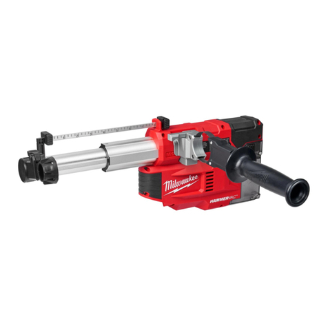 Milwaukee M12 HAMMERVAC 2509-20 Operator's manual