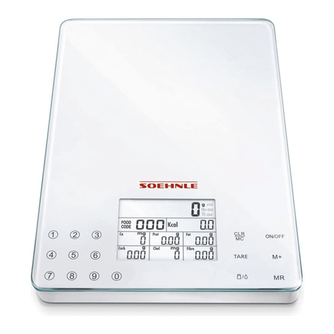 Soehnle Food Control Easy User manual