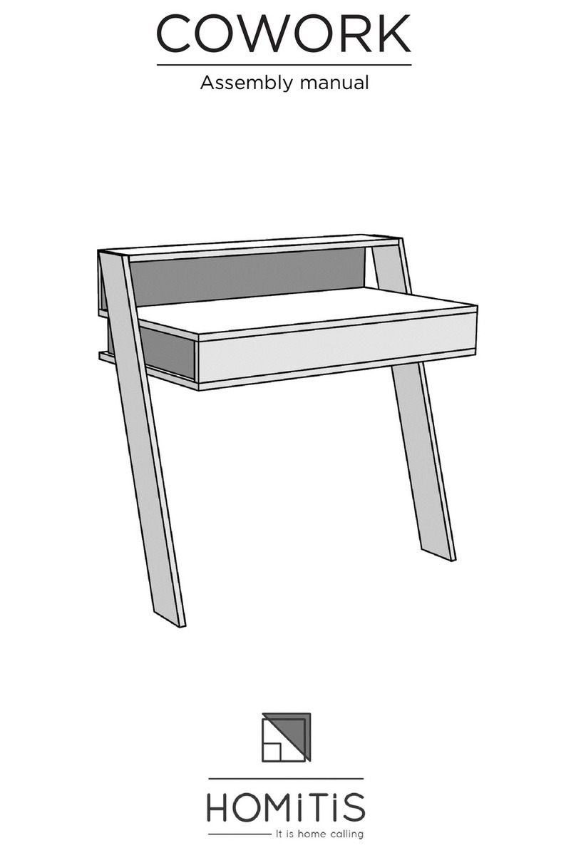 homitis Cowork 119-001049 Assembly manual homitis Cowork 119-001049 Assembly manual