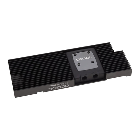 Alphacool NexXxoS Series User manual