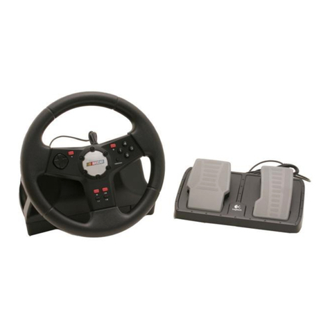 Logitech NASCAR RACING WHEEL User manual