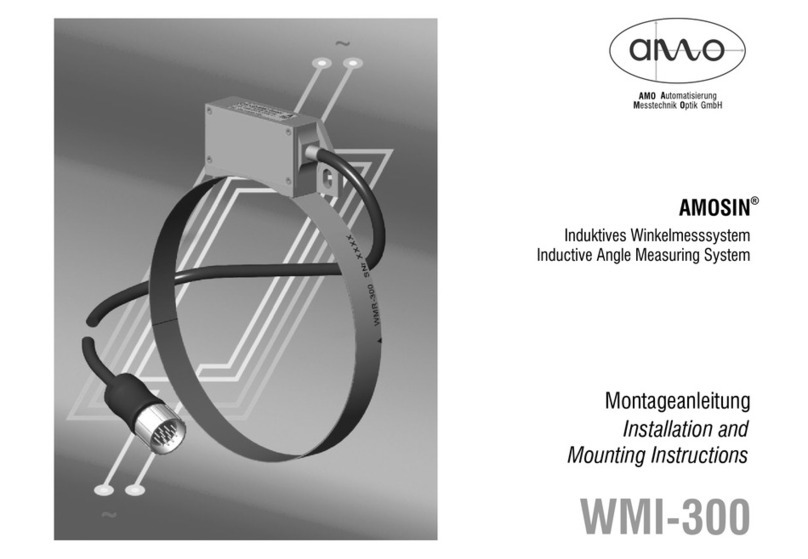AMO AMOSIN WMI-300 Installation and mounting instructions