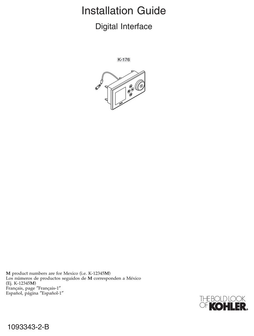 Kohler K-176 installation guide