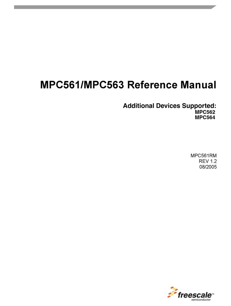 Freescale Semiconductor MPC561 Reference manual