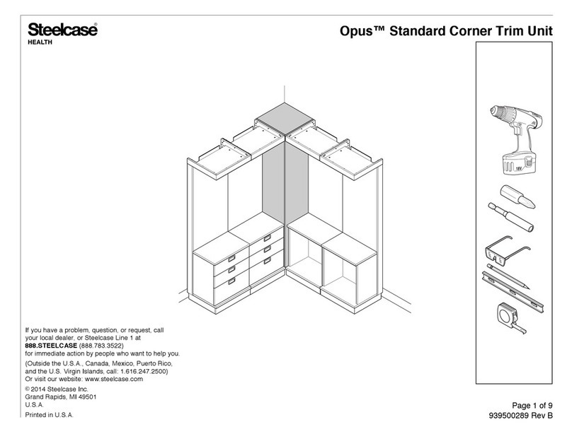 Steelcase Opus User manual Steelcase Opus User manual