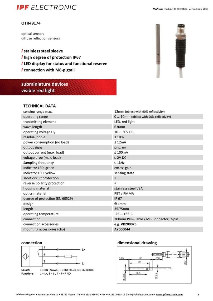 ipf electronic OTR49174 manual