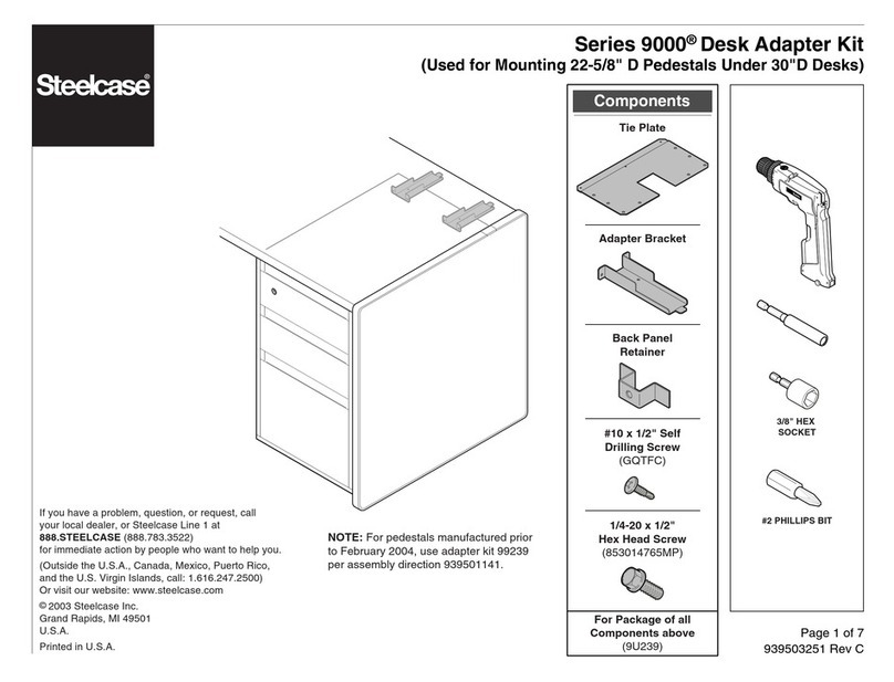 Steelcase 9000 Series manual