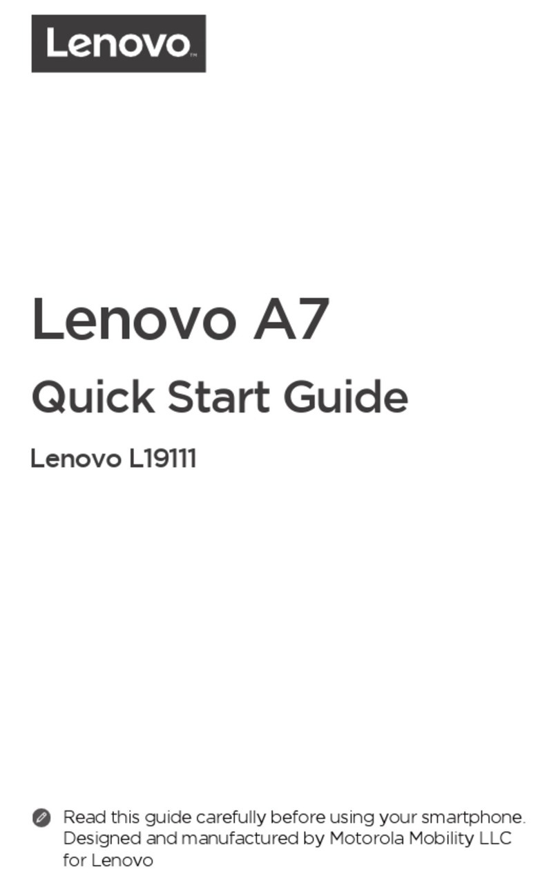 Lenovo A7 L19111 User manual Lenovo A7 L19111 User manual
