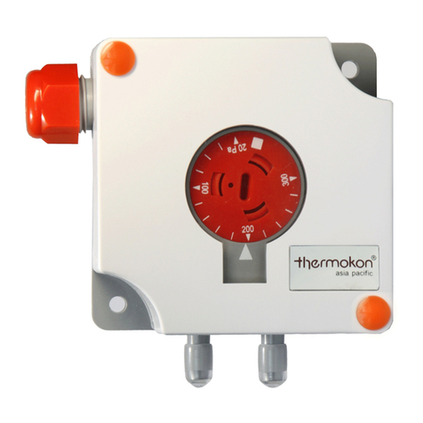 Thermokon PDE2 Series Mounting instruction