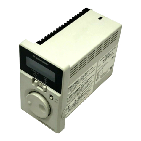 Oriental motor BMU Series User manual