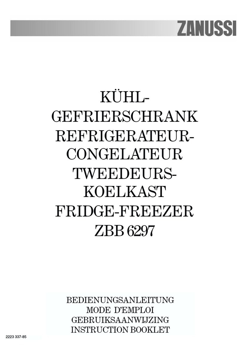 Zanussi ZBB 6297 User manual