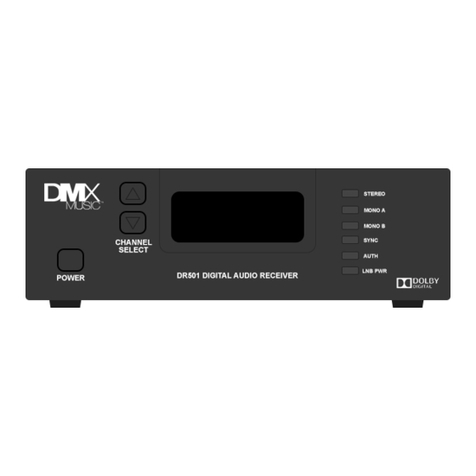 DMX DR1000 User manual