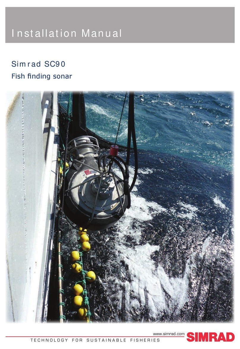 Simrad SC90 User manual Simrad SC90 User manual