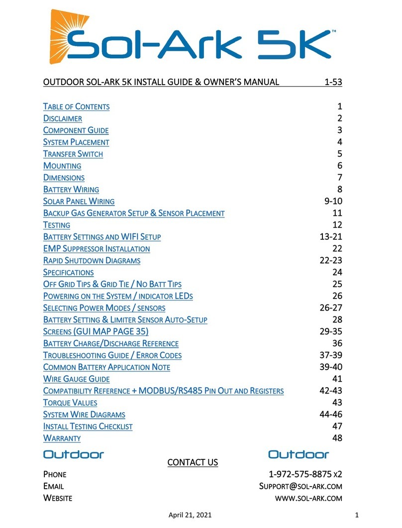 Solark 5K User manual