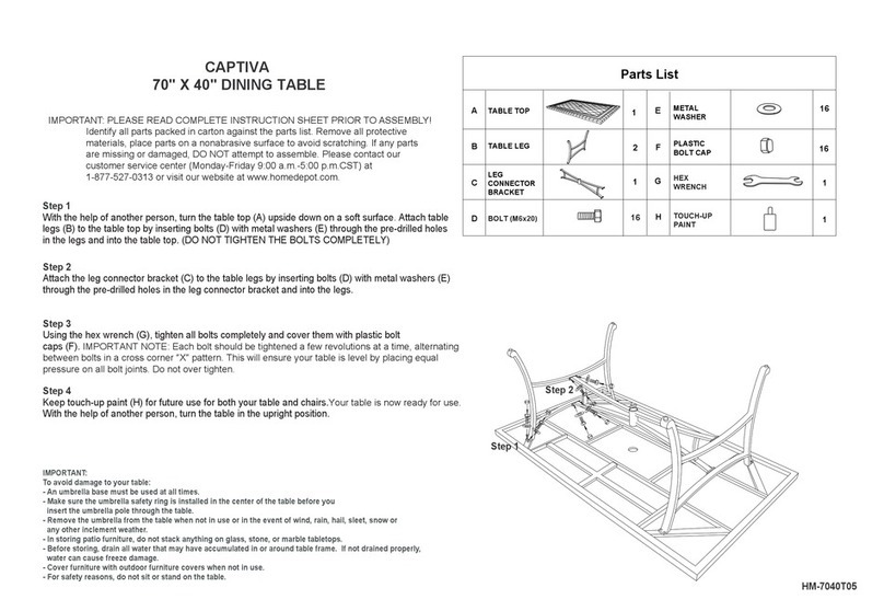 Captiva HM-7040T05 quick start guide