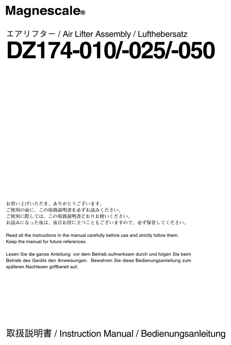 Magnescale DZ174-010 instruction manual