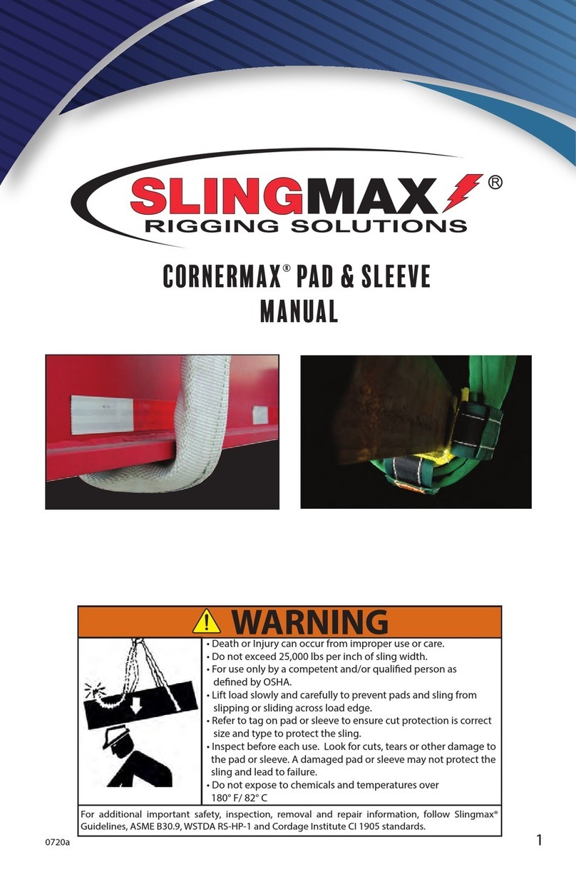 Slingmax CornerMax CRNMX02 manual