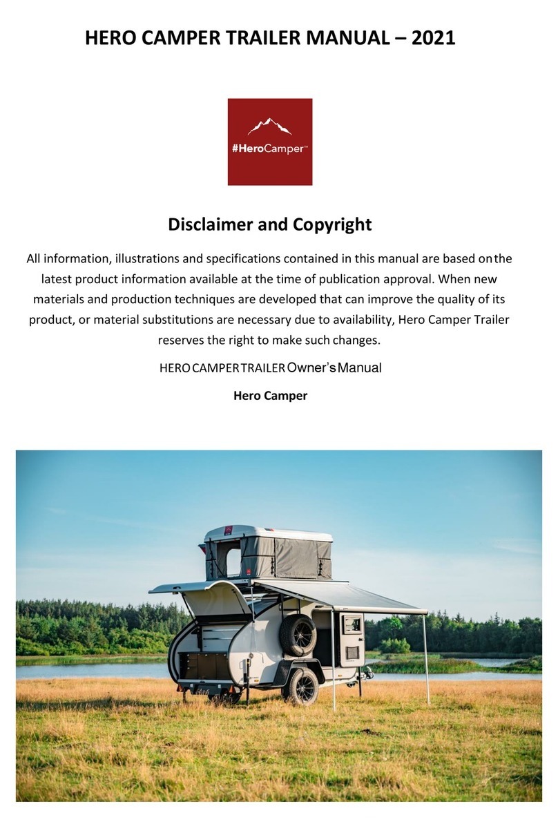 kronings HERO CAMPER TRAILER MANUAL