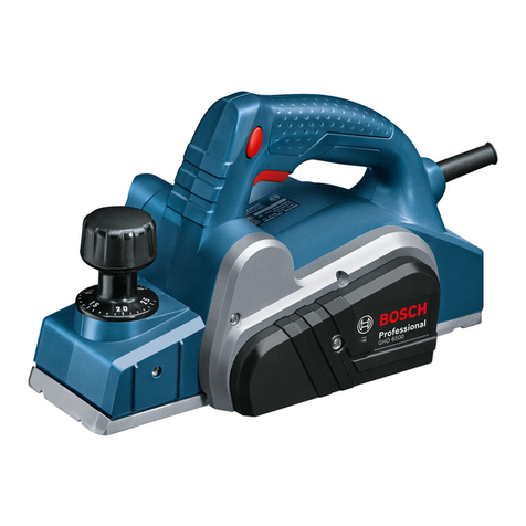 Bosch GHO 6500 Professional User manual