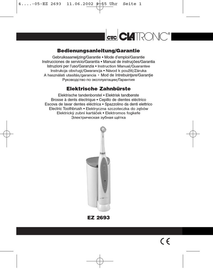 Clatronic EZ 2693 Instruction manual & guarantee