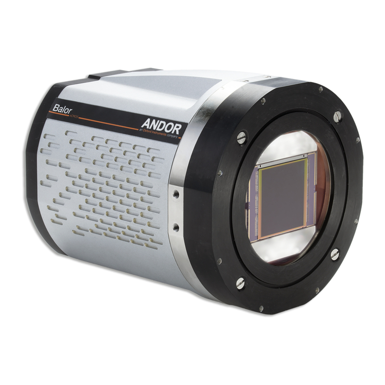 Oxford Instruments Andor Balor Installation instructions