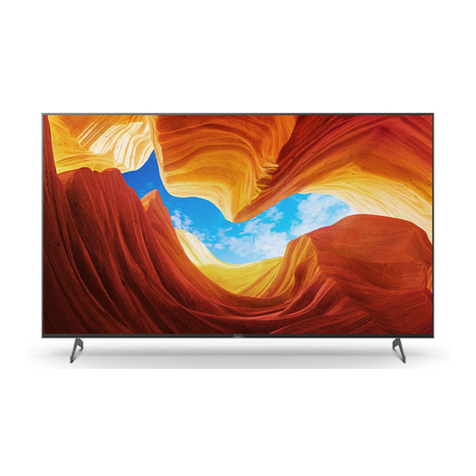 Sony Bravia KD-85XH9096 User manual
