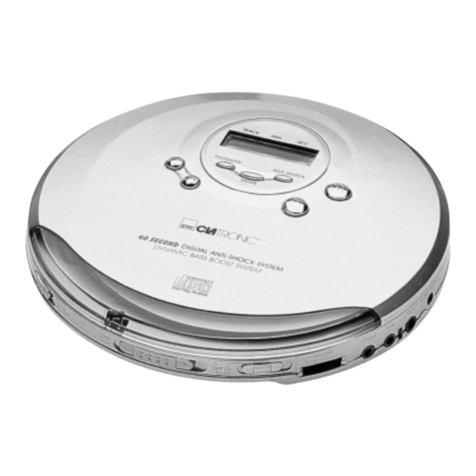 Clatronic CDP 514 CK Technical specifications