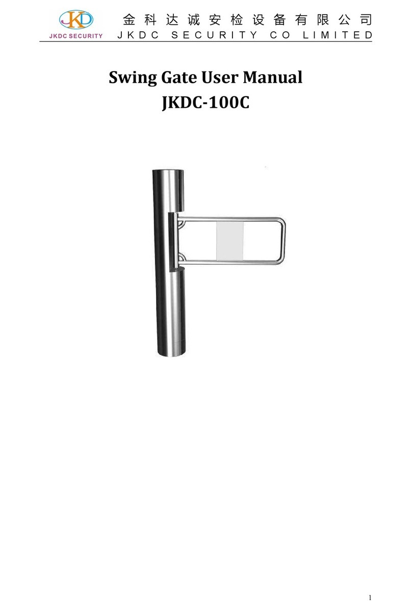 JKDC SECURITY JKDC-100C user manual