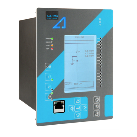 Arcteq AQ-F215 instruction manual