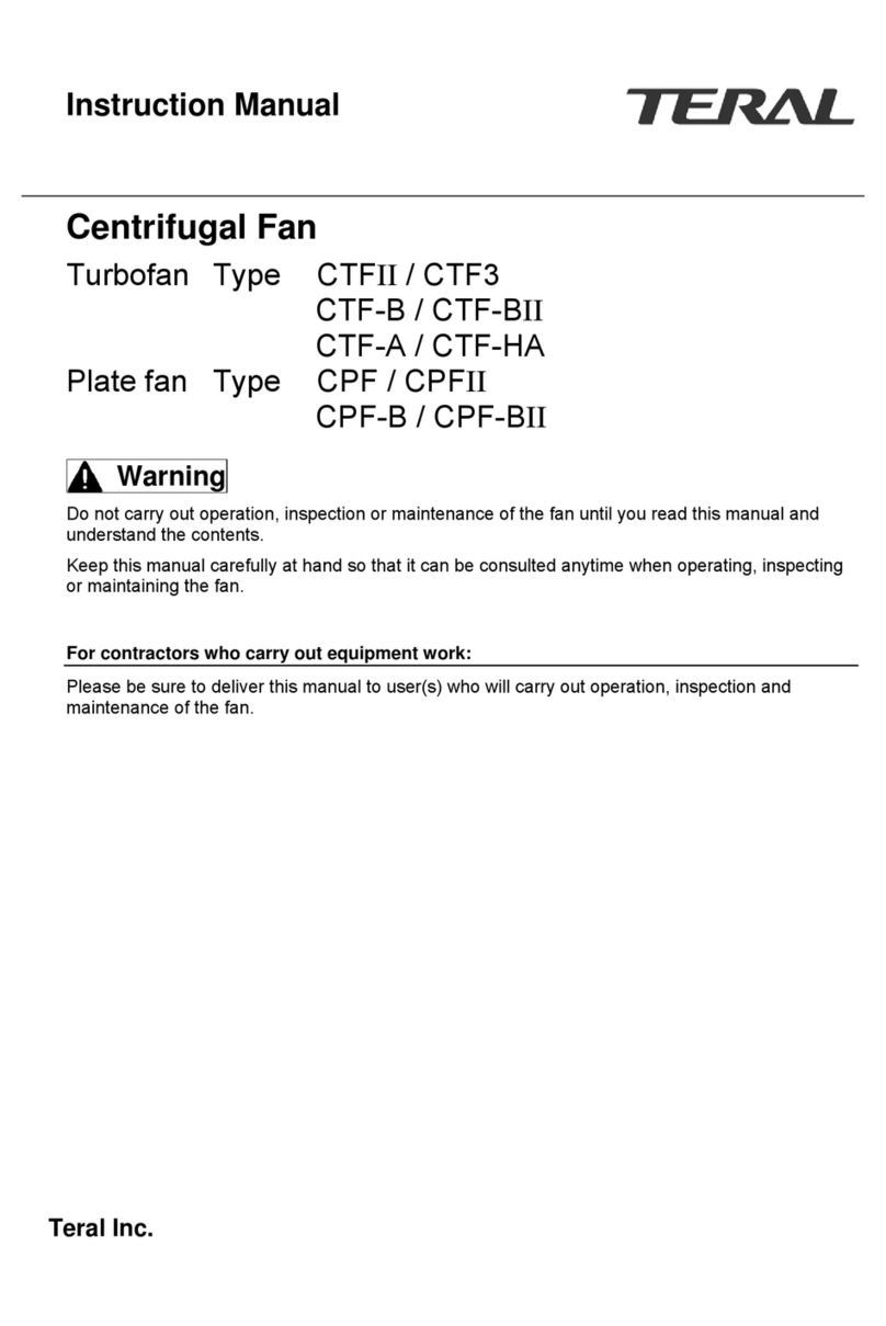 Teral CTFII User manual