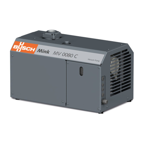BUSCH Mink MV 0040 C Control Instructions