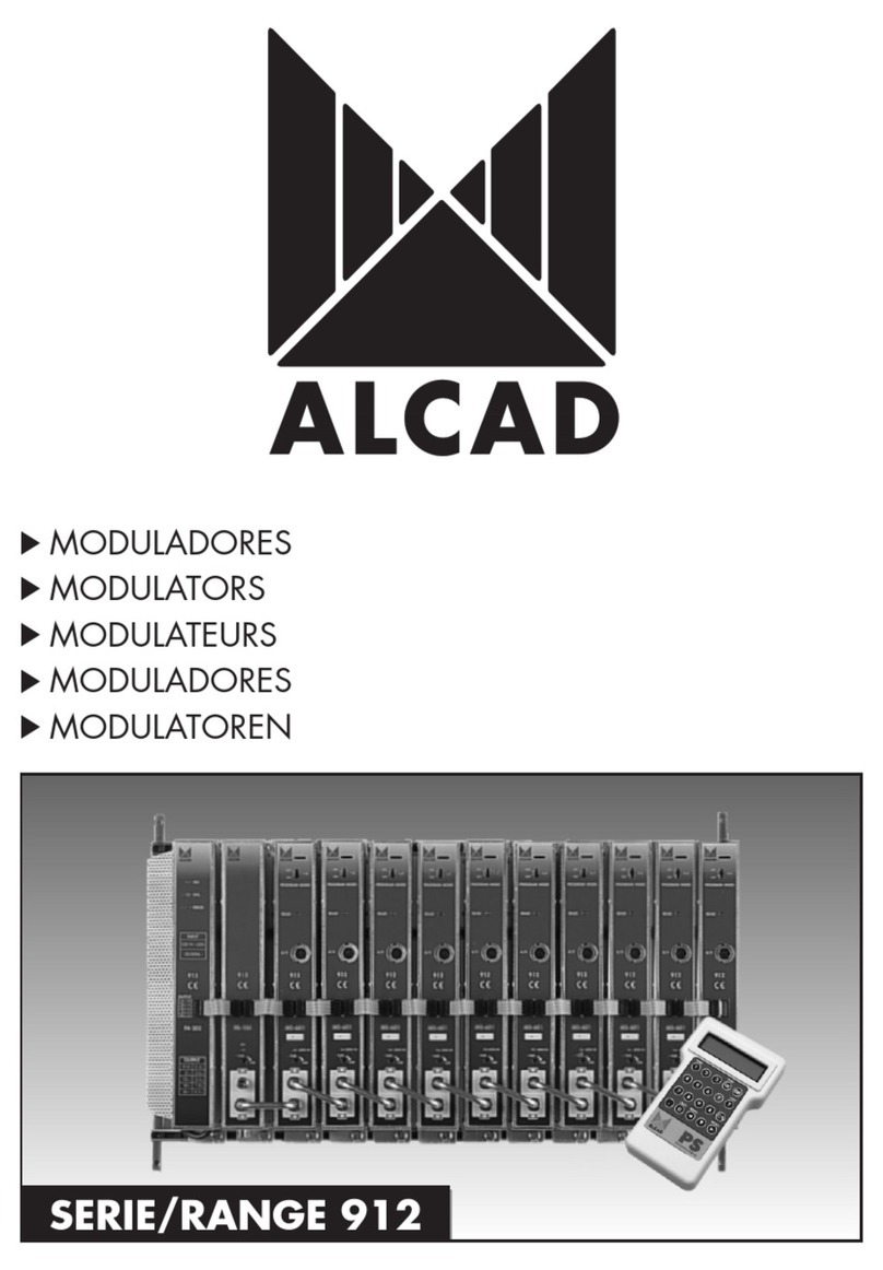 Alcad 912 Series User manual