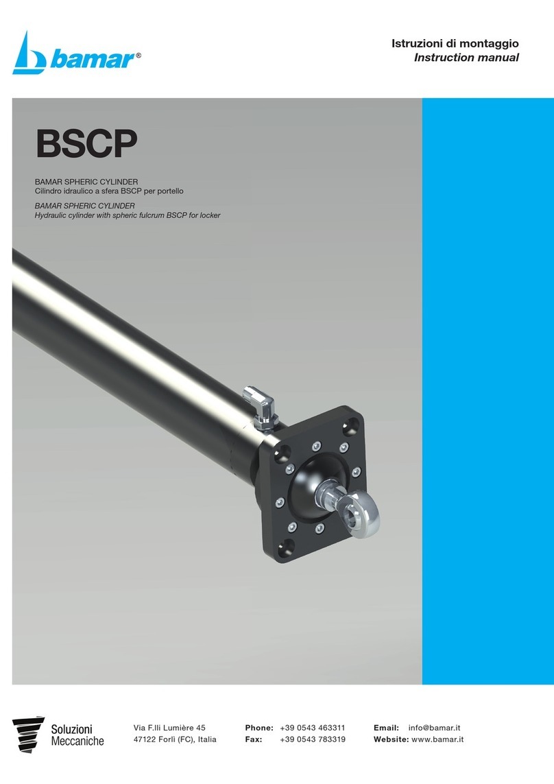 Soluzioni Meccaniche bamar BSCP instruction manual