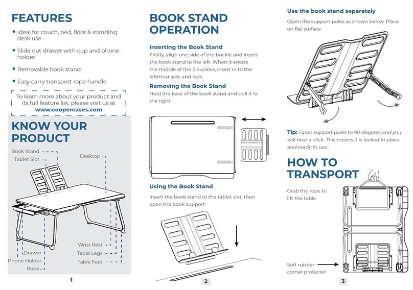 Cooper Cases MEGA instruction manual