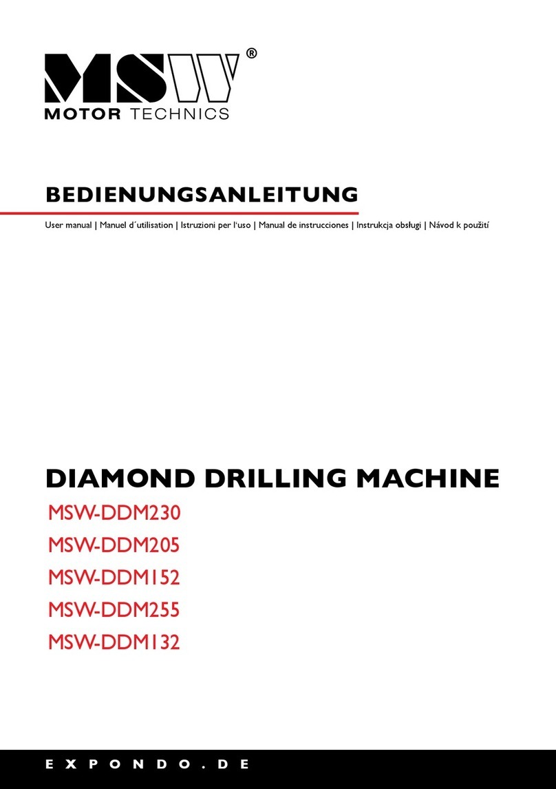 MSW MSW-DDM230 user manual